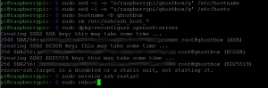 Hostname anpassen
