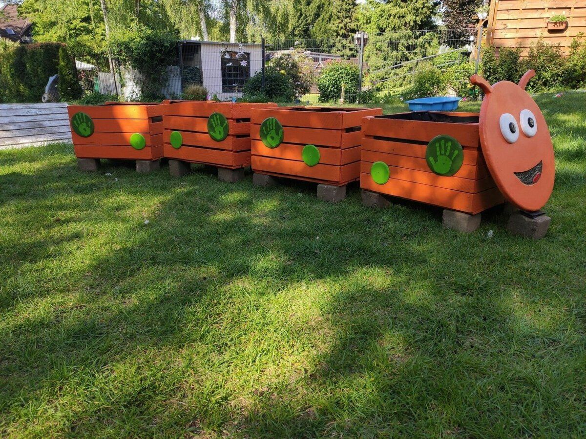 Bau eines einfaches Hochbeetes im RaupenLook • splittscheid 3.0